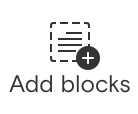 Add blocks icon